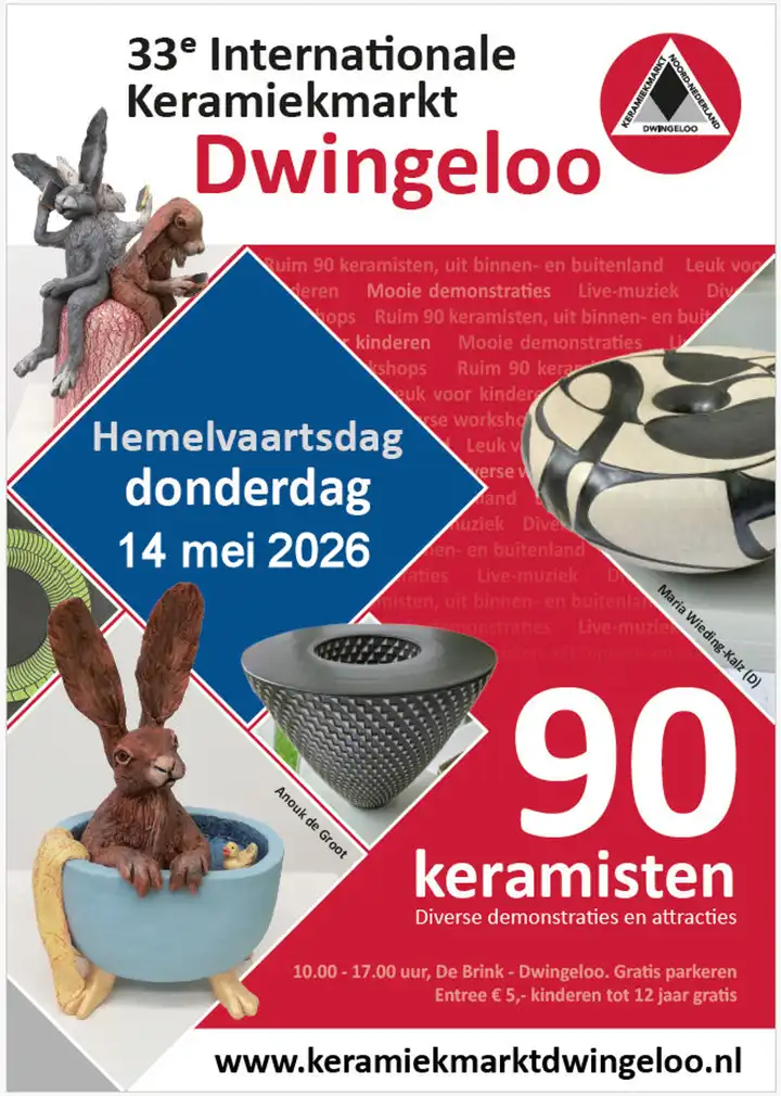 Keramiekmarkt Dwingeloo 2026